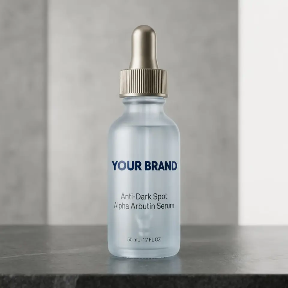 Anti-Dark Spot Alpha Arbutin Serum — your brand — private-label concept, view 1 of 3