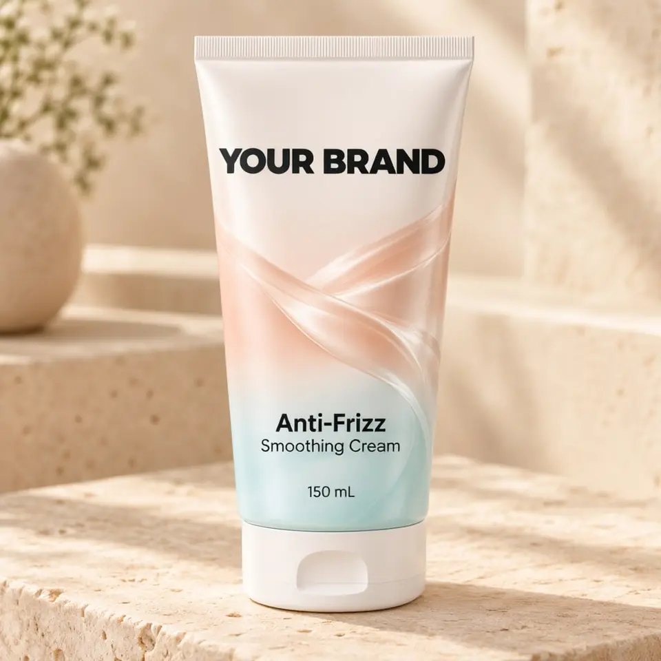 Anti-Frizz Smoothing Cream — your brand — private-label concept, view 1 of 3