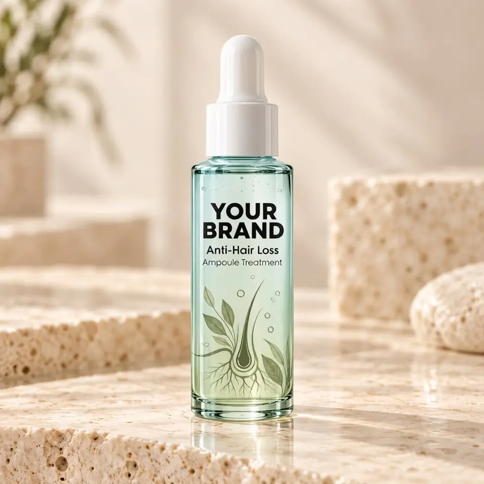 Anti-Hair Loss Ampoule Treatment — your brand — private-label concept, view 1 of 3