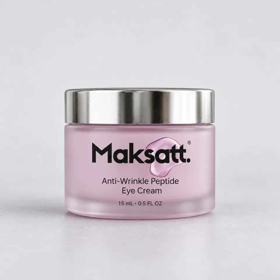 Anti-Wrinkle Peptide Eye Cream — digital packaging concept, view 1 of 3