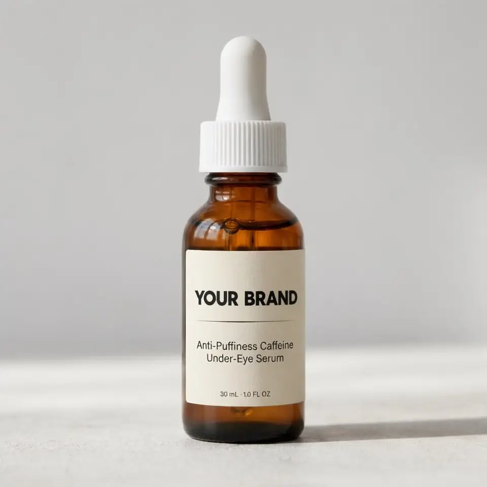 Anti-Puffiness Caffeine Under-Eye Serum — your brand — private-label concept, view 1 of 3