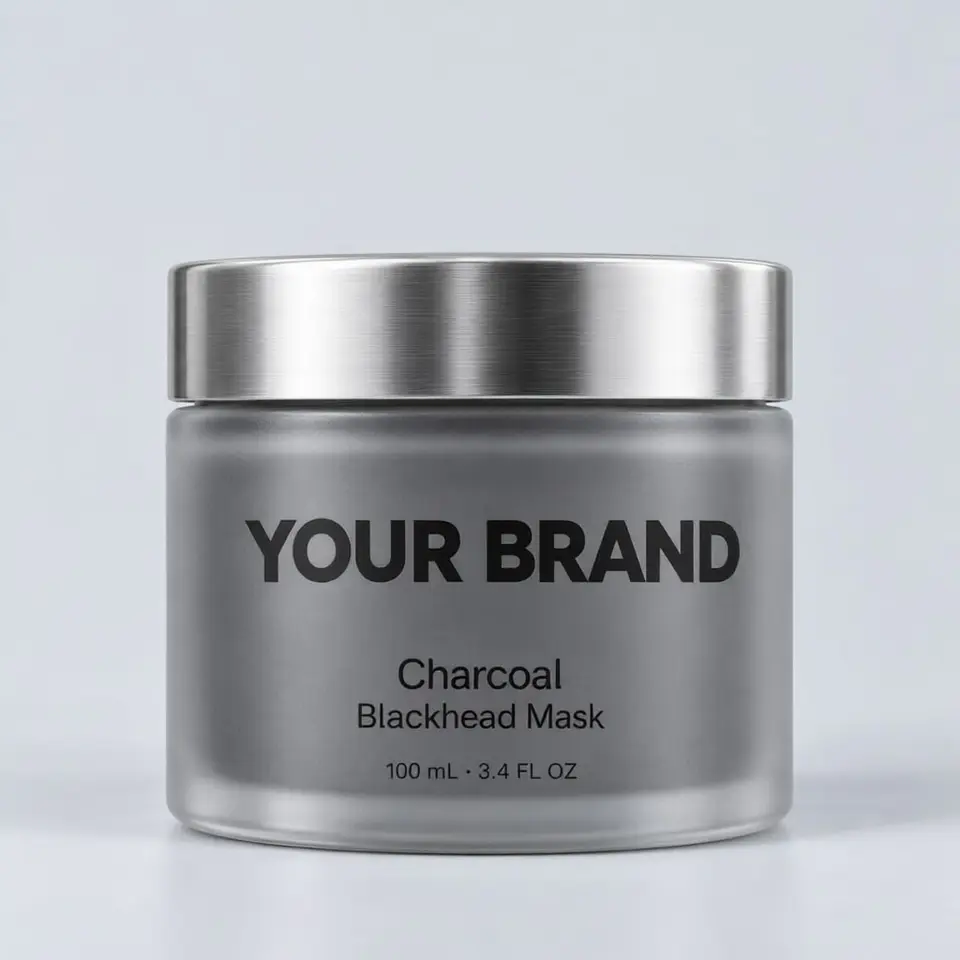 Charcoal Blackhead Mask — your brand — private-label concept, view 1 of 3