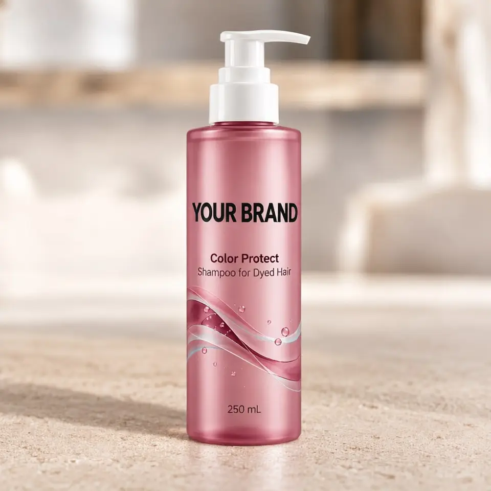 Color Protect Shampoo for Dyed Hair — your brand — private-label concept, view 1 of 3