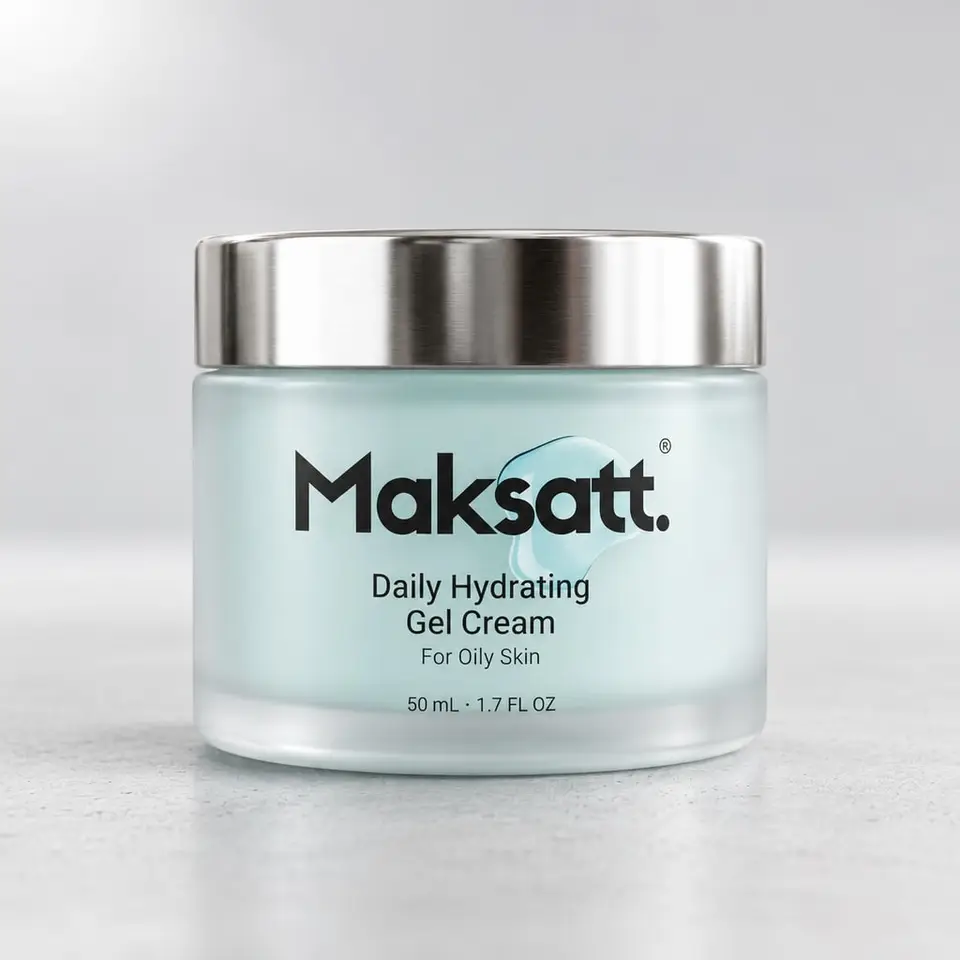 Daily Hydrating Gel Cream (For Oily Skin) — digital packaging concept, view 1 of 3