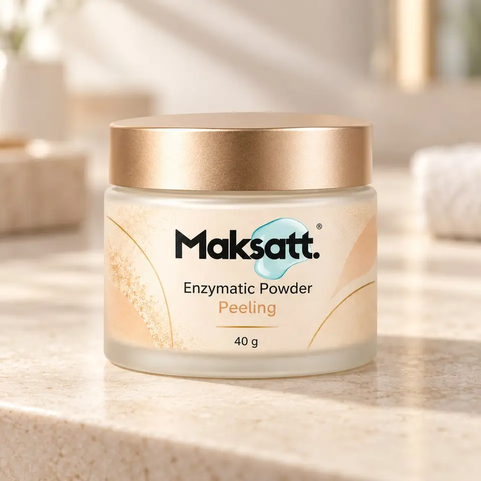 Enzymatic Powder Peeling — digital packaging concept, view 1 of 3