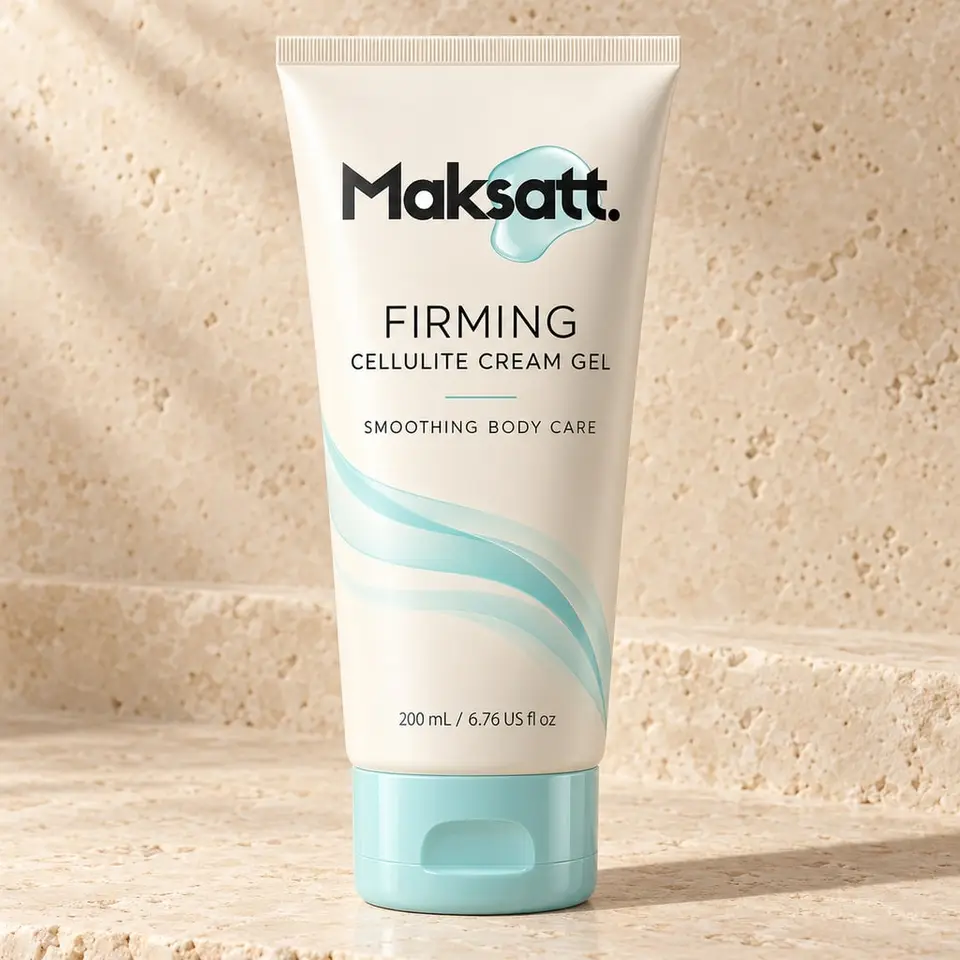 Firming Cellulite Cream / Gel — digital packaging concept, view 1 of 3