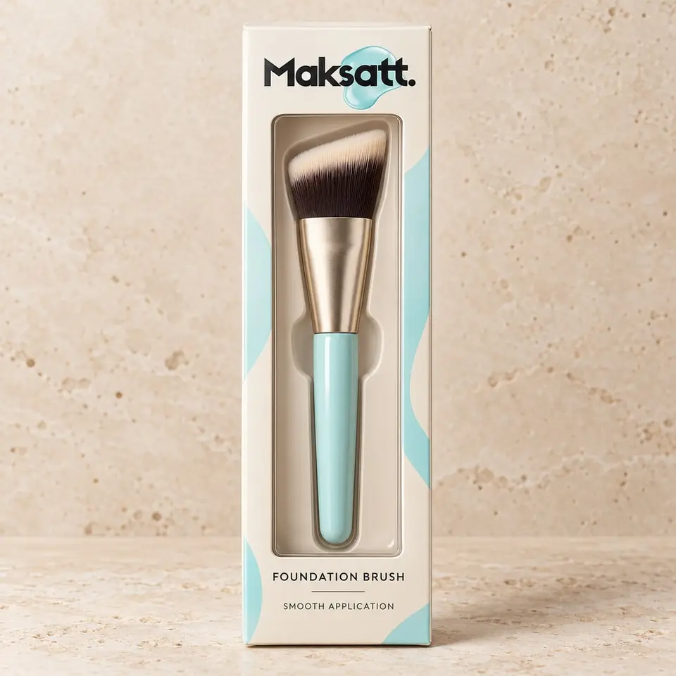 Foundation Brush — digital packaging concept, view 1 of 3