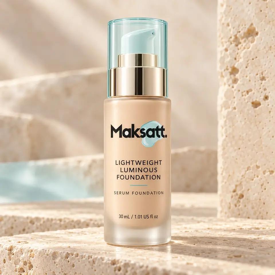 Lightweight Luminous Foundation (Serum Foundation) — digital packaging concept, view 1 of 3