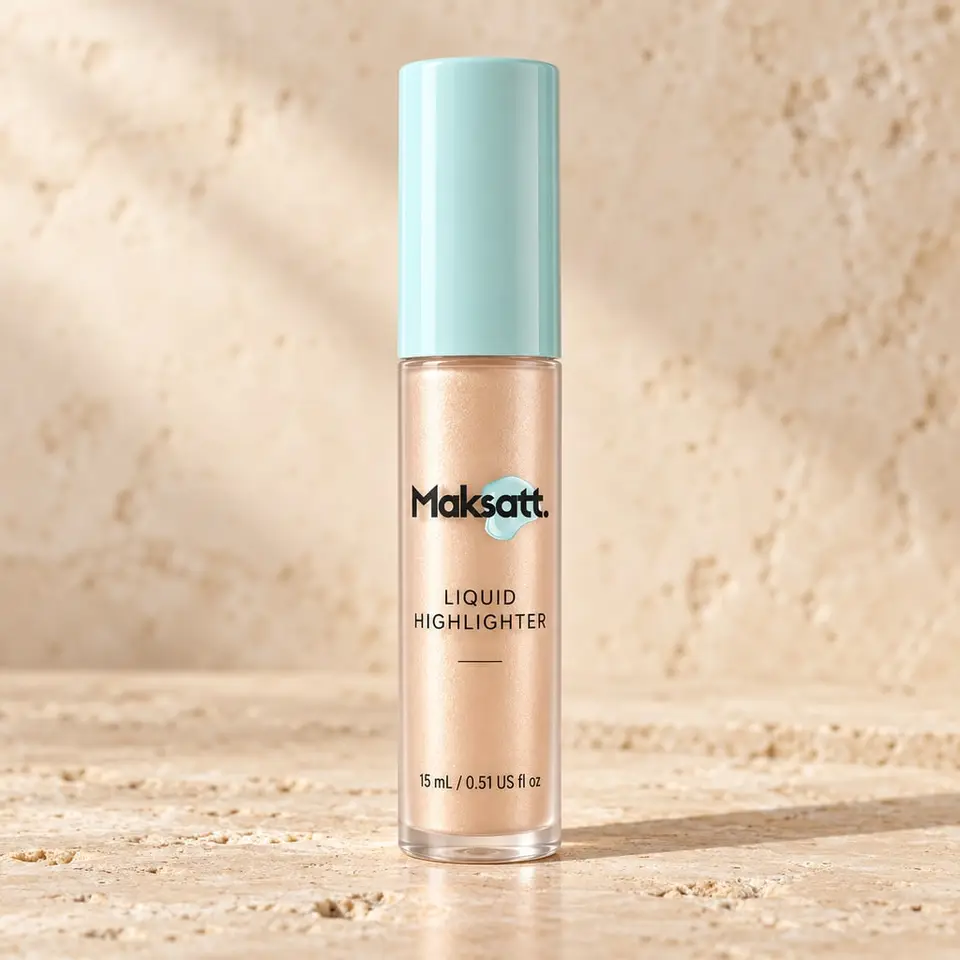 Liquid Highlighter — digital packaging concept, view 1 of 3