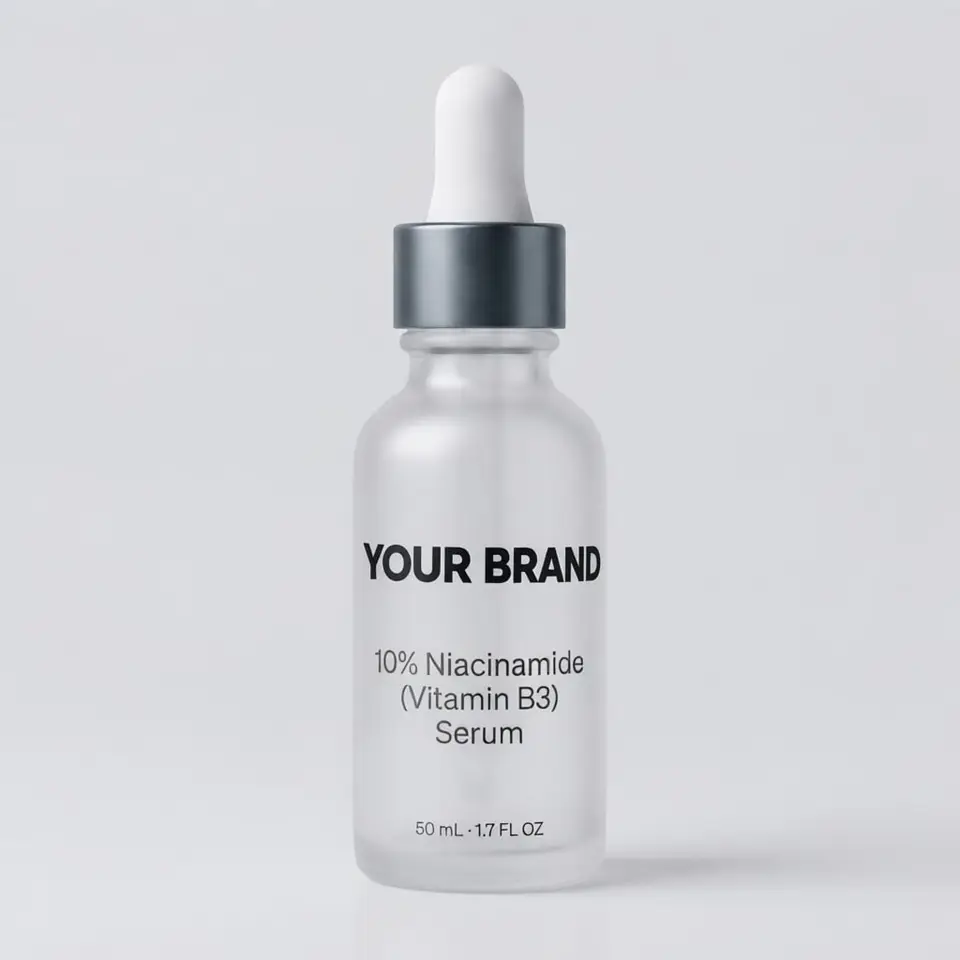 10% Niacinamide (Vitamin B3) Serum — your brand — private-label concept, view 1 of 3