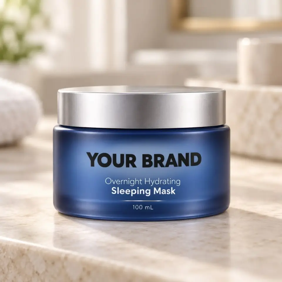 Overnight Hydrating Sleeping Mask — your brand — private-label concept, view 1 of 3