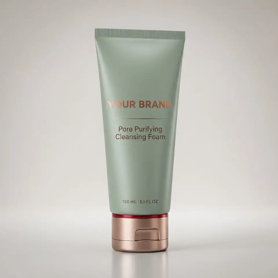 Pore Purifying Cleansing Foam — your brand — private-label concept, view 1 of 3
