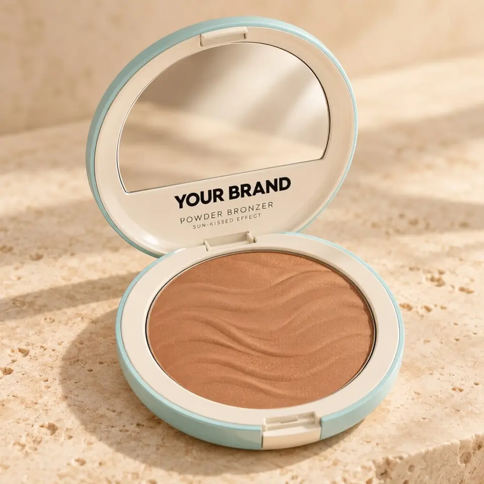 Powder Bronzer (Sun-Kissed Effect) — your brand — private-label concept, view 1 of 3