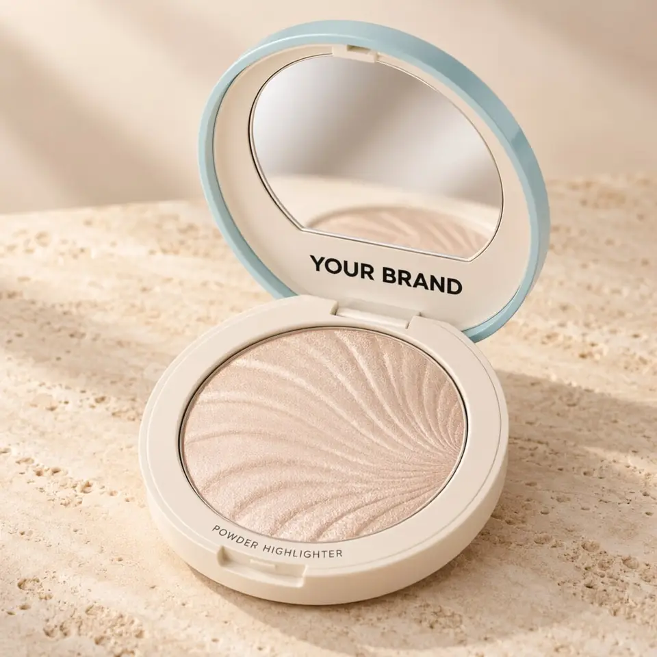Powder Highlighter — your brand — private-label concept, view 1 of 3