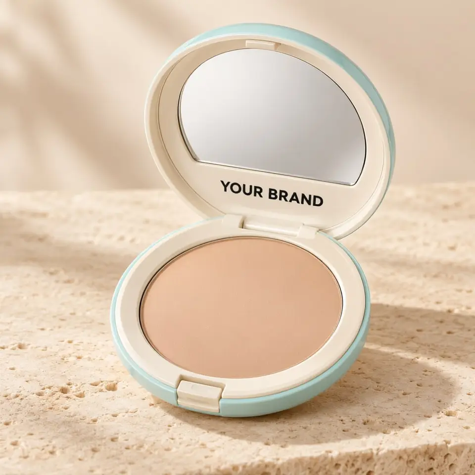 Pressed Tinted Powder — your brand — private-label concept, view 1 of 3