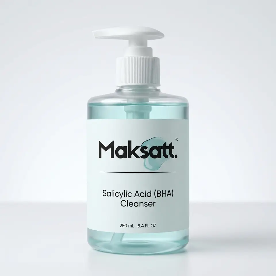 Salicylic Acid (BHA) Cleanser — digital packaging concept, view 1 of 3
