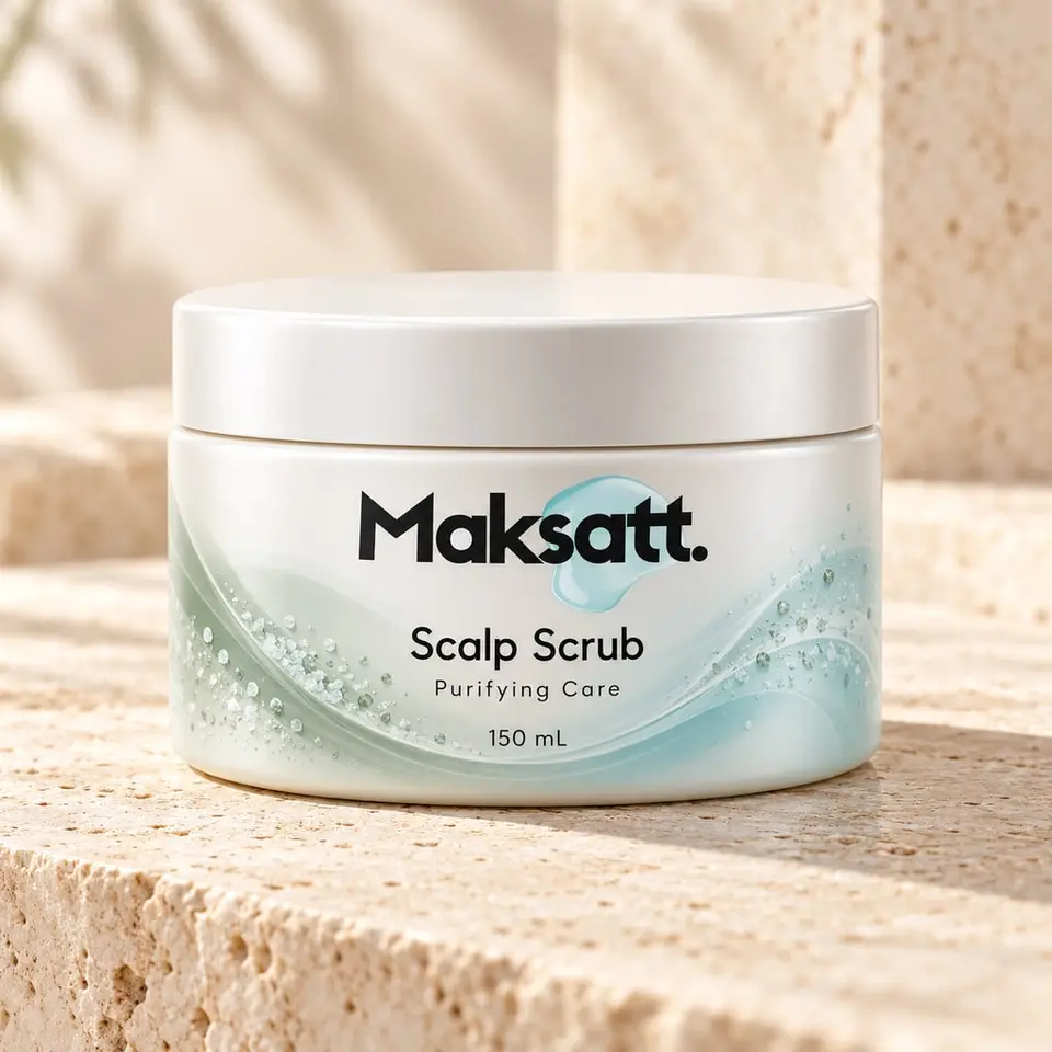 Scalp Scrub — digital packaging concept, view 1 of 3