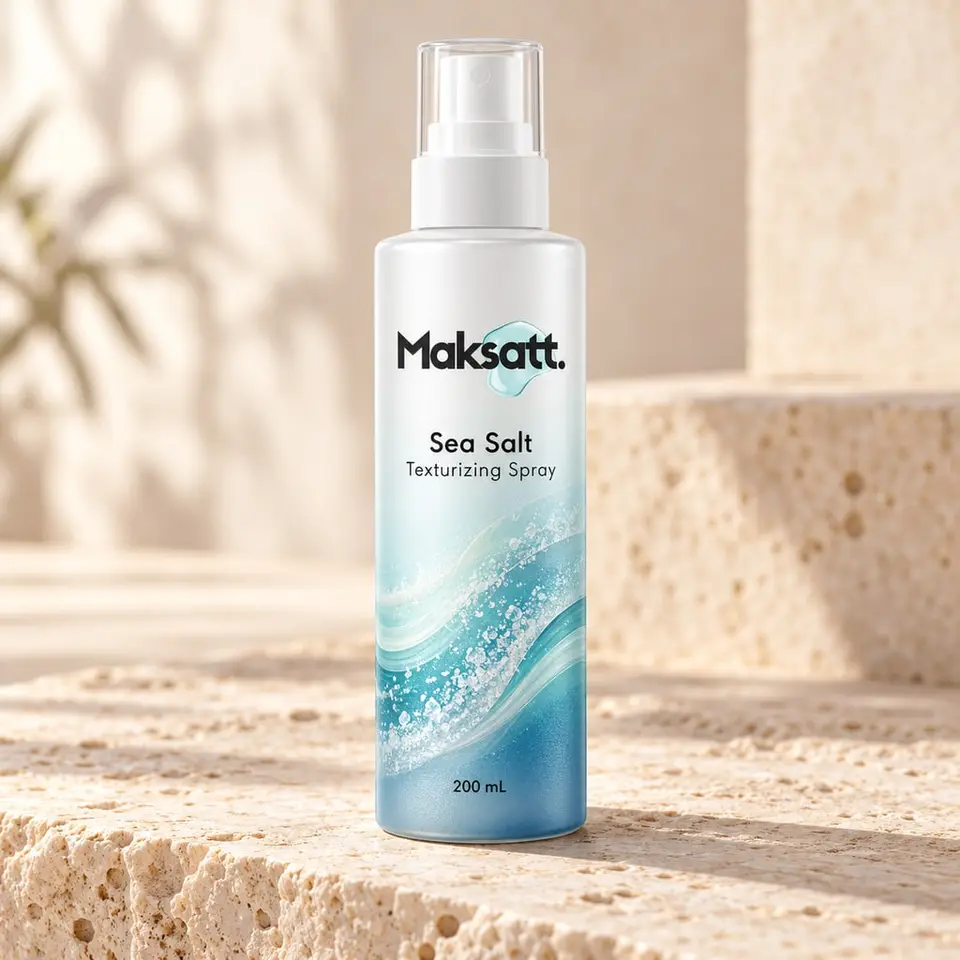 Sea Salt Texturizing Spray — digital packaging concept, view 1 of 3