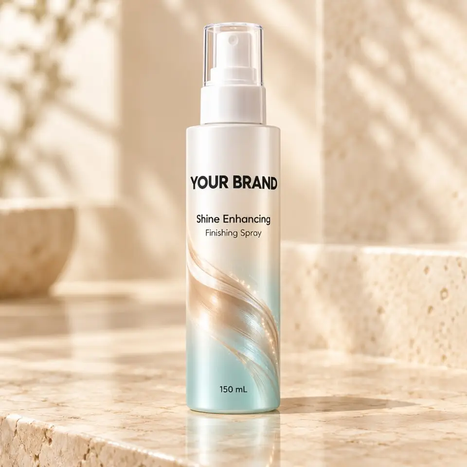 Shine Enhancing Finishing Spray — your brand — private-label concept, view 1 of 3