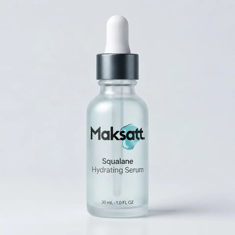 Squalane Hydrating Serum — digital packaging concept, view 1 of 3