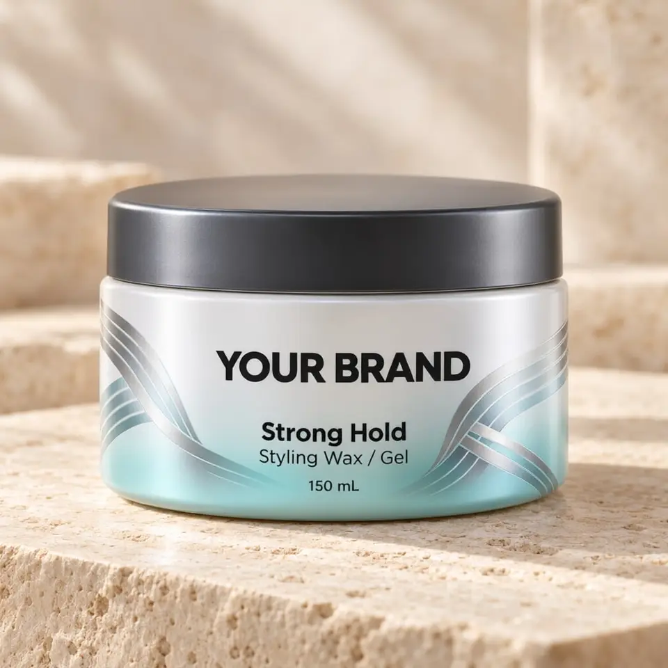 Strong Hold Hair Styling Wax / Gel — your brand — private-label concept, view 1 of 3