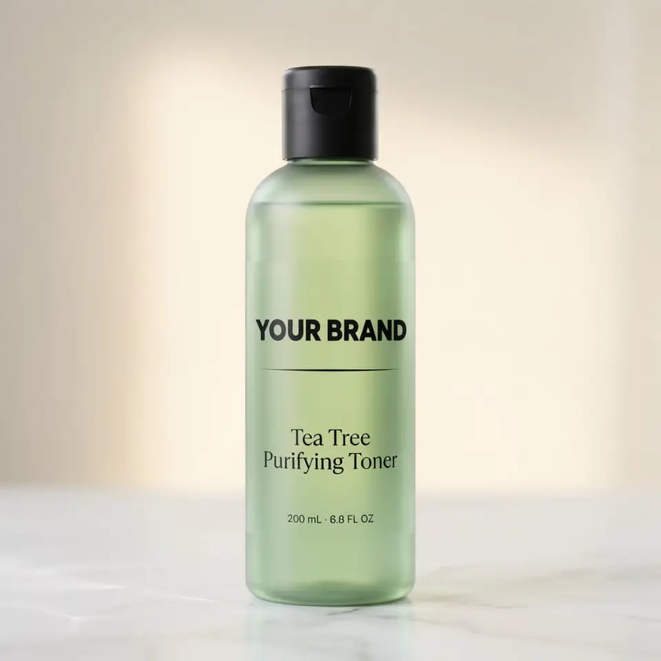 Tea Tree Purifying Toner — your brand — private-label concept, view 1 of 3