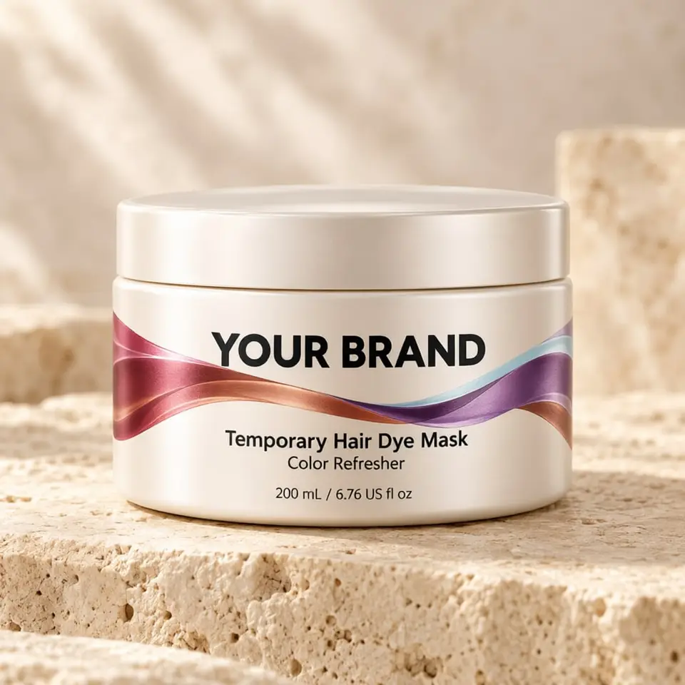 Temporary Hair Dye Mask (Color Refresher) — your brand — private-label concept, view 1 of 3