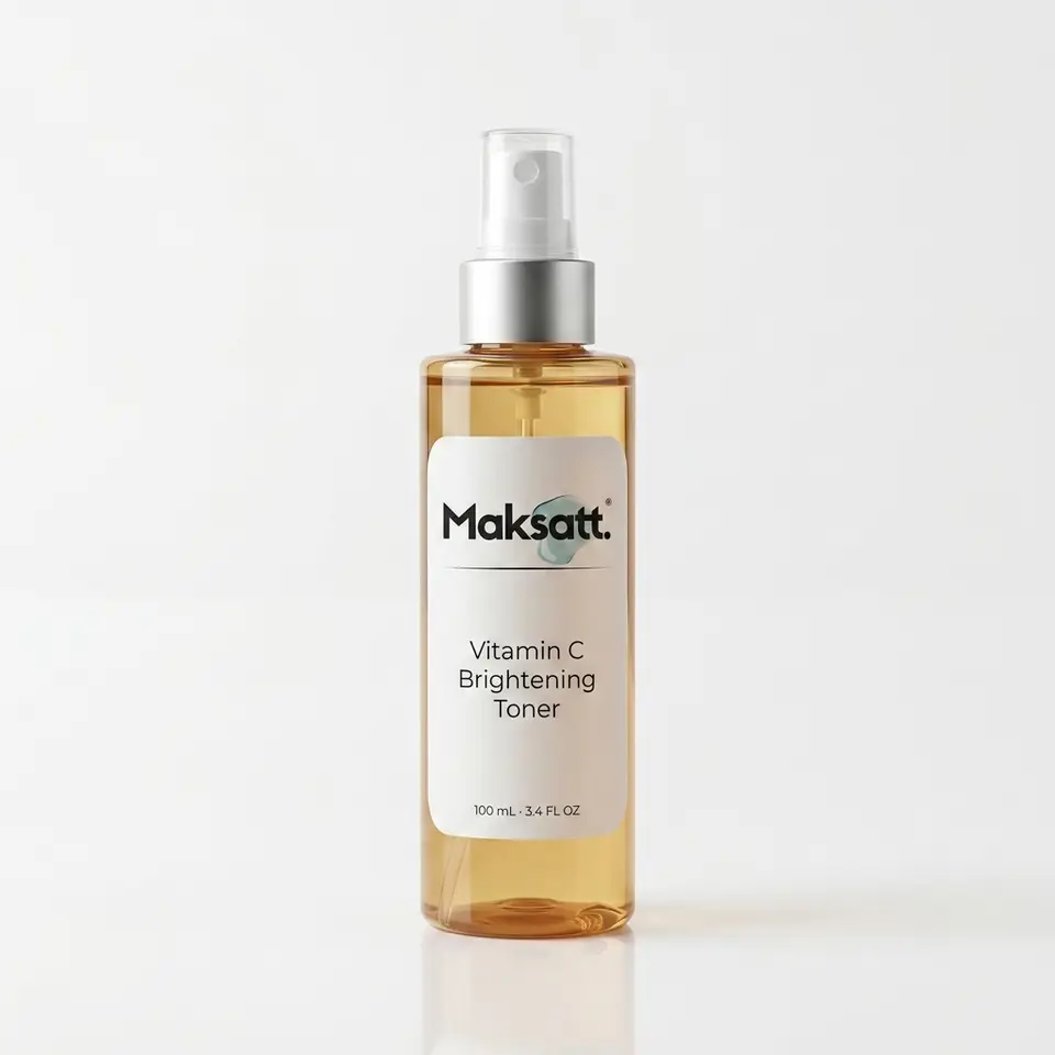 Vitamin C Brightening Toner — digital packaging concept, view 1 of 3