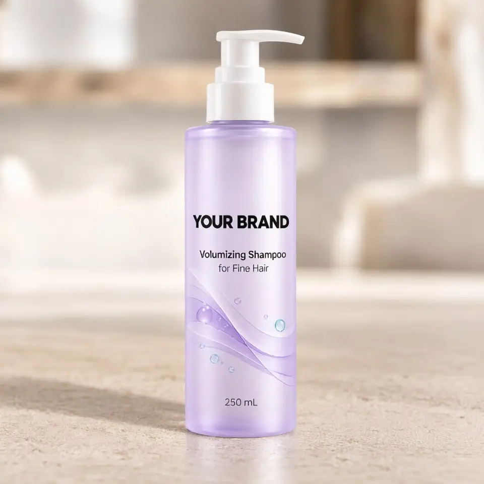 Volumizing Shampoo for Fine Hair — your brand — private-label concept, view 1 of 3