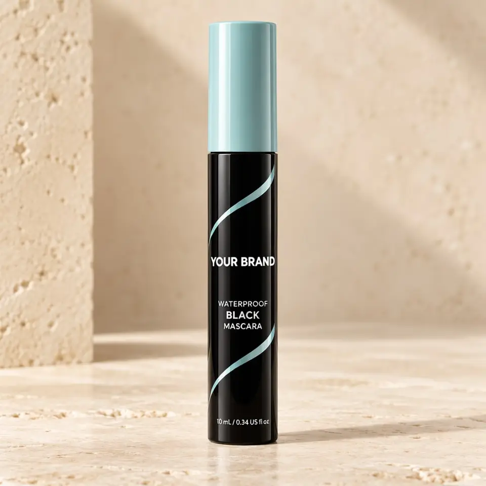 Waterproof Black Mascara — your brand — private-label concept, view 1 of 3
